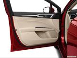  Inside of driver's side open door, window open photo